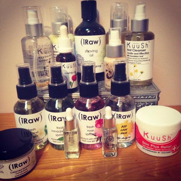 melissabergland's tweet photo. My delicious stash of @KuuShptyltd skincare! Ready to start the new year with clear skin! #kuush #organic #vegan http://t.co/U8ia7vK7fh
