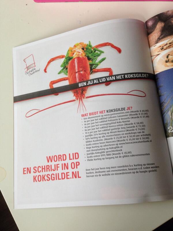Het goede voornemen van alle #KOKS is @koksgilde lidmaatschap! Lees hier waarom en schrijf in koksgilde.nl