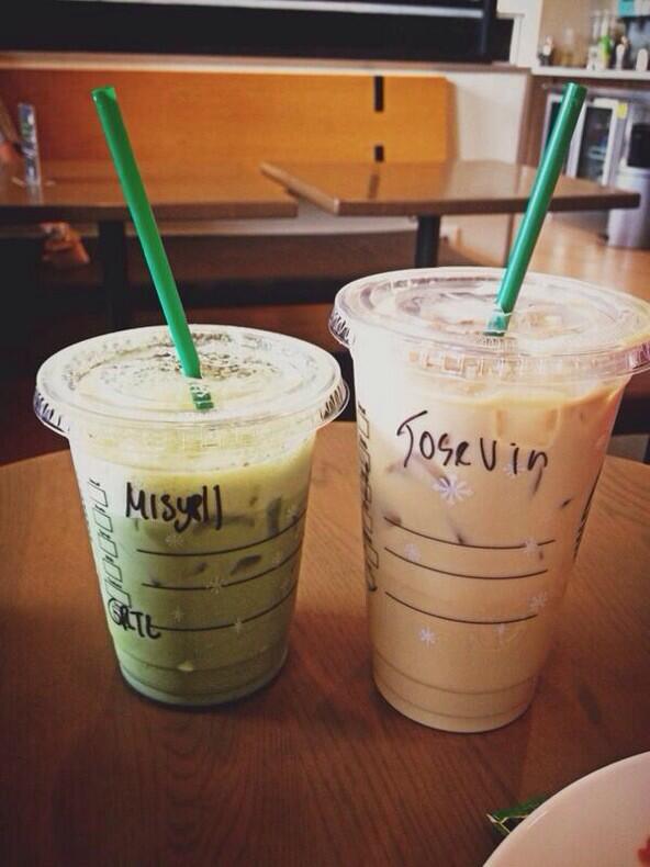 chelle_lo's tweet photo. "@josephinealdora: Josevin lg ngopi bareng Misyell @chelle_lo" http://t.co/yrHMheO5fP