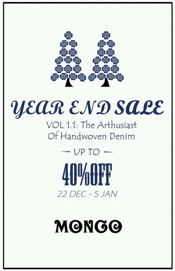 Year end sale! Get 40% discount  for vol1.1: the arthusiast of handwoven. Happy holidays.
