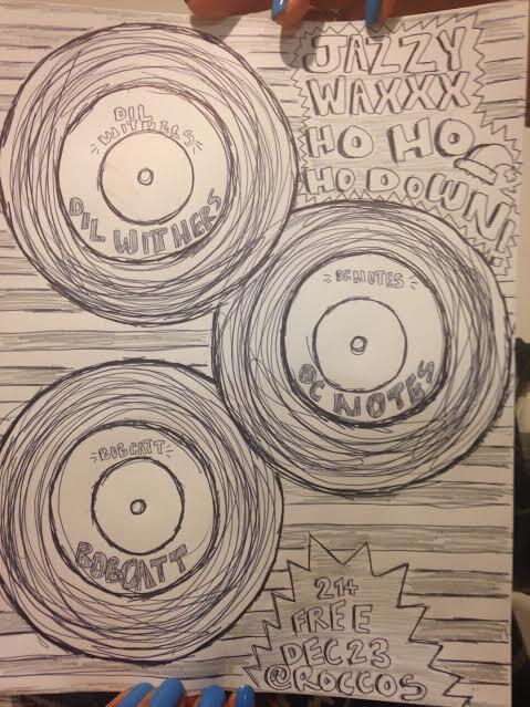 BOBCVTT's tweet photo. @ocnotes @dilwithers @BOBCVTT #JAZZYFUNKYWAXXX #ROCCOS #DEC23RD #NOT2BEMISSED #SEATTLE http://t.co/tp0TSax8d7