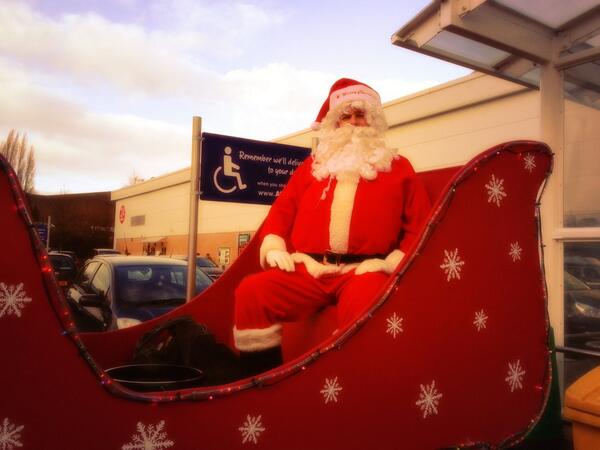 Santa still <a href="/wrexham/">Wrexham.com</a> asda