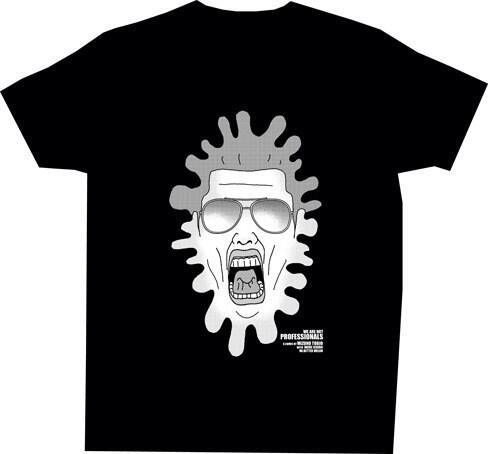年明完成予定の俺プロ井上シャドーバックプリントTシャツ!完成前から超レアー(^◇^) 