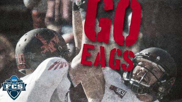 NCAA_FCS's tweet image. Eagles Soar! ReTweet if you’re rooting for an Eagle win and a trip to Frisco! @EWUAthletics #FCSPlayoffs