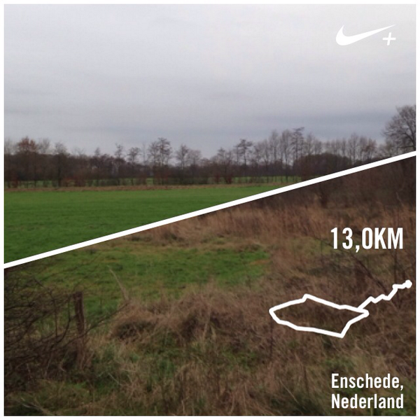 Heerlijk 13 km door het Aamsveen gerend I just ran 13,0 km with Nike+. go.nike.com/05l9ctgp #nikeplus