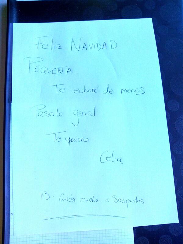 MiniDelmo's tweet photo. Despedidas bonitas @CeliaAlarcon_ http://t.co/mjzROhdw2X