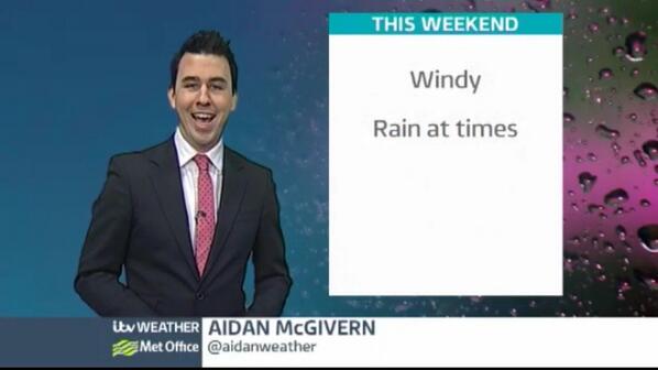 Aidan McGivern <a href="/aidanweather/">Aidan McGivern</a> ITV Anglia from Friday.