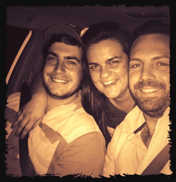 Obreykie's tweet photo. Friends reunited! Truly good times! @DylanR_Duke http://t.co/T797brbgGw