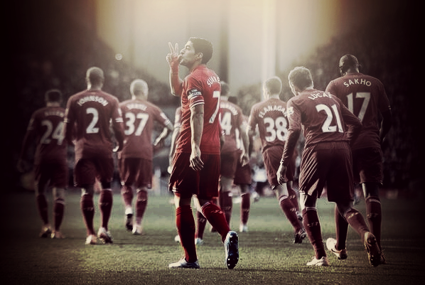 LFCPicture's tweet photo. 3 goals to lead #LFC #YNWA http://t.co/CuGKYScyf2