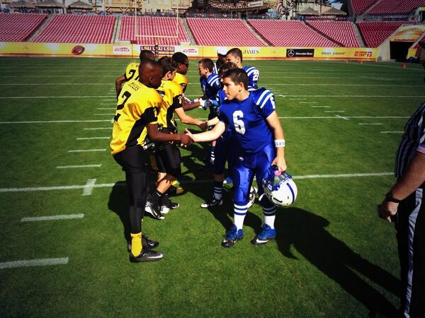 TDiaz_TBSC's tweet photo. Game 3:
@tbyfl #Westchase Colts vs. #TCYFCC Turkey Creek Trojans... @SportsTampaBay @RJStadium #GDOCFootball http://t.co/lbYIvp9jlI