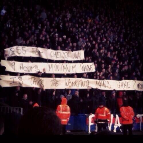 AwayDays_'s tweet photo. Not away, Crystal Palace banners today. http://t.co/hVpHSrggnG