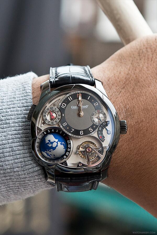 Bossluxuryceo's tweet photo. Introducing the £650,000 Greubel Forsey Tourbillon GMT. Incredible. http://t.co/RYGmPGmJOl