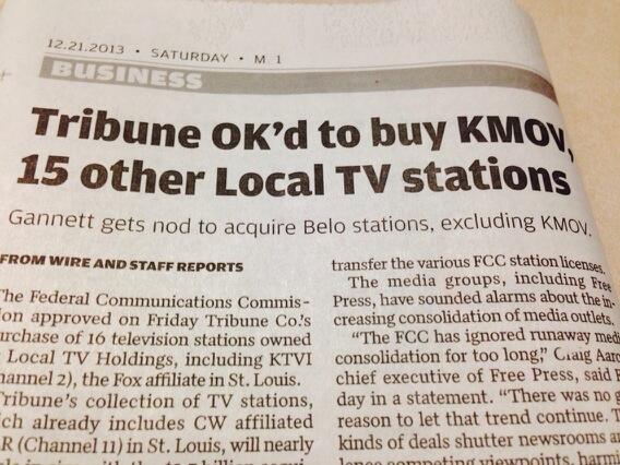 andybankertv's tweet image. Oops! @stltoday #PostDispatch: I believe  that's KTVI. Either way, proud to be a Tribuner!