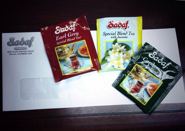 SadafFoods's tweet photo. Want us to send you a FREE sample of Sadaf's Special Blend Teas? All you have to do is follow us and #RT this! http://t.co/WeVxGEppmz