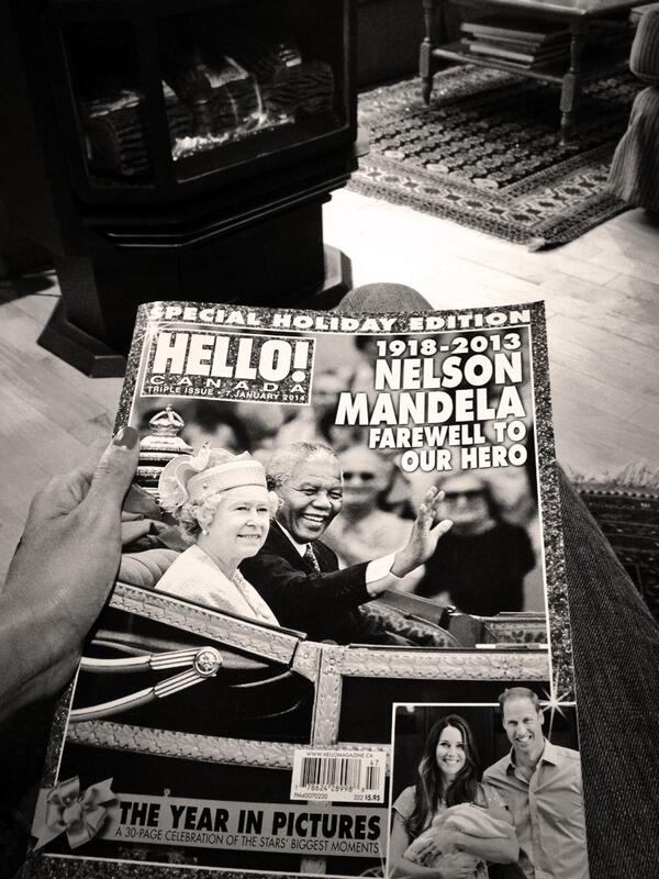 Catching up on glossy mags