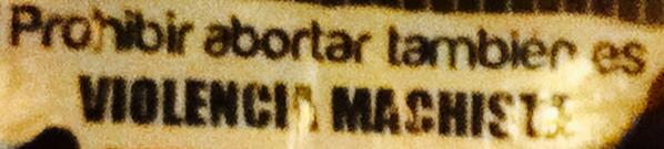 LydiaLozanista_'s tweet photo. @Antoniasanjua "Prohibir abortar, también es violencia machista" #SiAlAborto http://t.co/8K7LhmkwxQ