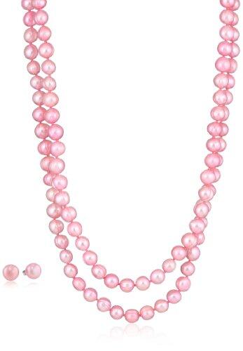 helmibranson's tweet image. 8-8.5mm Freshwater Cultured Pearl 80" Continuous Necklace with Stainless Steel ... - earringsandnecklacejewelry.com/8-8-5mm-freshw…