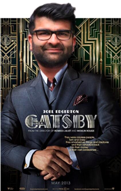 dalegann's tweet photo. Mr Gatsby's friend is coming for New Years Eve to do a little business and have some cocktails ! @avhundle http://t.co/31cJKquDic