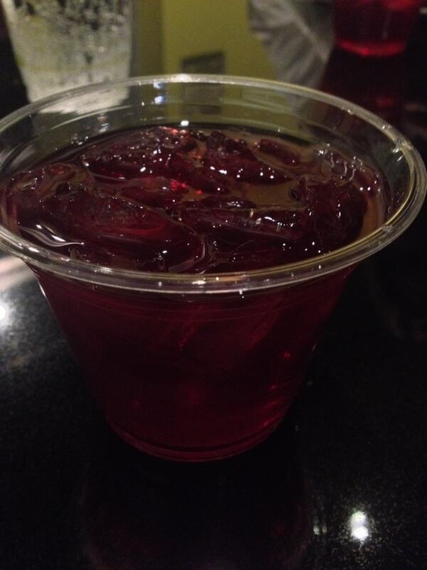 The ruby slipper holiday cocktail :)