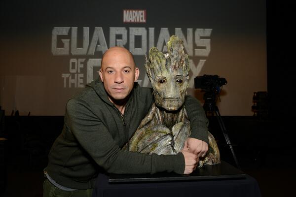 Marvel's tweet photo. OFFICIAL: Vin Diesel to voice Groot in Marvel's Guardians of the Galaxy: http://t.co/femRgRW1LS #GOTG http://t.co/HgGFKZkD6Q
