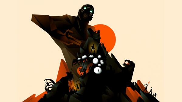 XBOX's tweet photo. What do you think of Vincent Roche's take on #Borderlands?
You can DL the full size here: http://t.co/n3ARxthcEp http://t.co/KNlfanw3vB