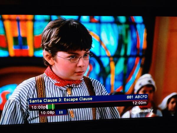 Holy shit <a href="/GameOverGreggy/">Greg Miller</a> - I didn't know you were in The Santa Clause 3!