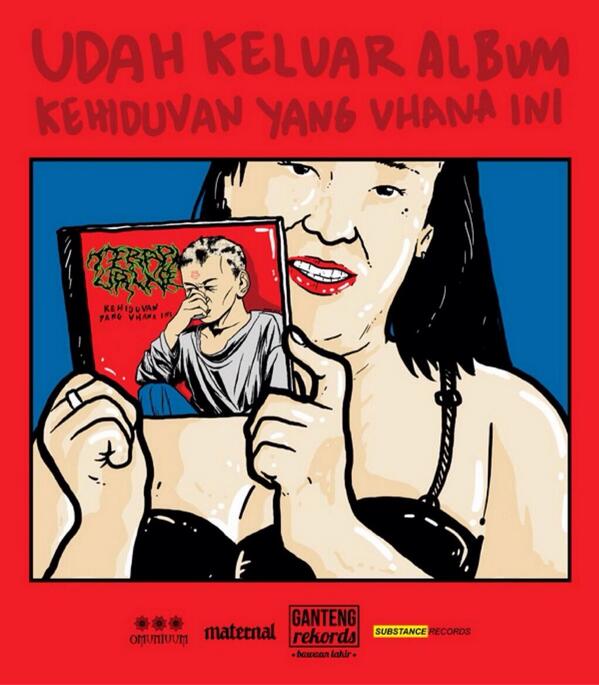 substance_recs's tweet photo. Out now @terapiurine "Kehiduvan Yang Vhana Ini" order to @omuniuum or sending sms to 081321405611. http://t.co/oUUiAsbUcr
