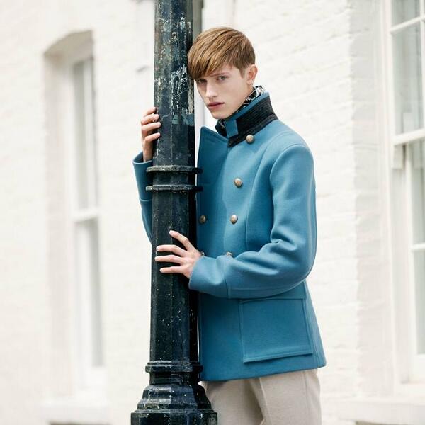 WyldeMagazine's tweet photo. From Wylde to Burberry...with love! Here's @CallumCBall in the new issue: next he's in Burberry's SS14 ad campaign. http://t.co/W1HIJMjfss