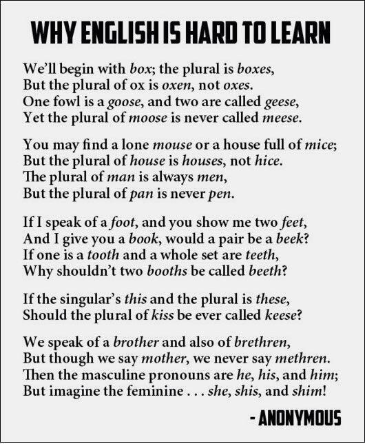 WakeupPeopIe's tweet photo. The English Language http://t.co/w6nkD3r3CP