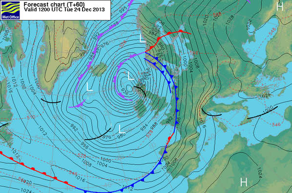 Met Office Surface Charts