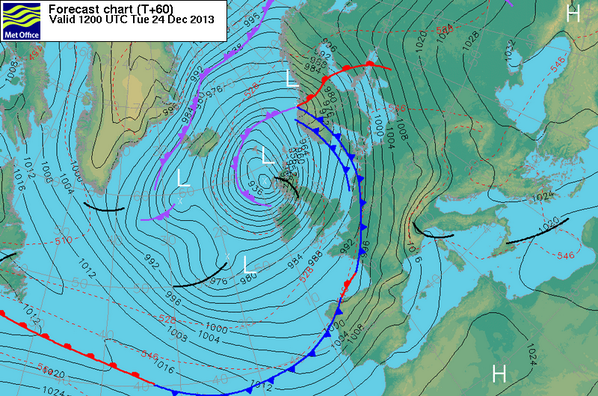 Uk Surface Pressure Charts