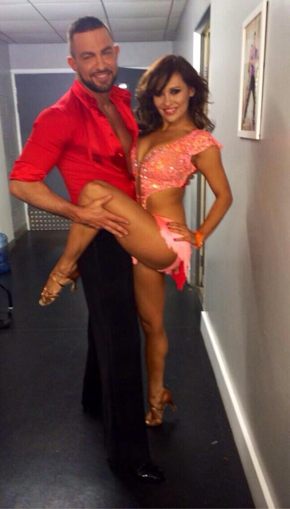 Robin and Anya last night :-)