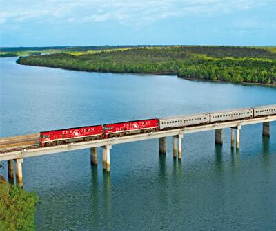 Harvey_World's tweet photo. The Ghan has been traversing the heart of Australia for more than eighty years - have you been on it? http://t.co/P03C01aDCF