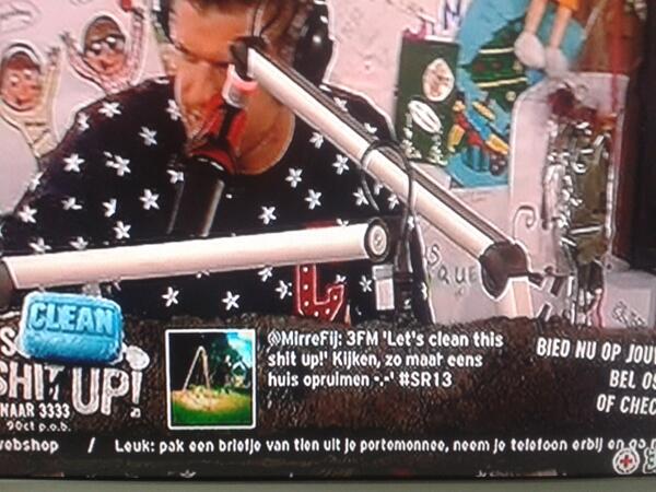 MirreFij's tweet photo. Best wel geinig als je dit plotseling op je TV ziet verschijnen :) http://t.co/vgKm1bauzK