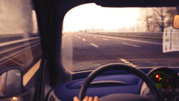 io_dr's tweet photo. Road to S.Siro #amala http://t.co/66EZKSstL5