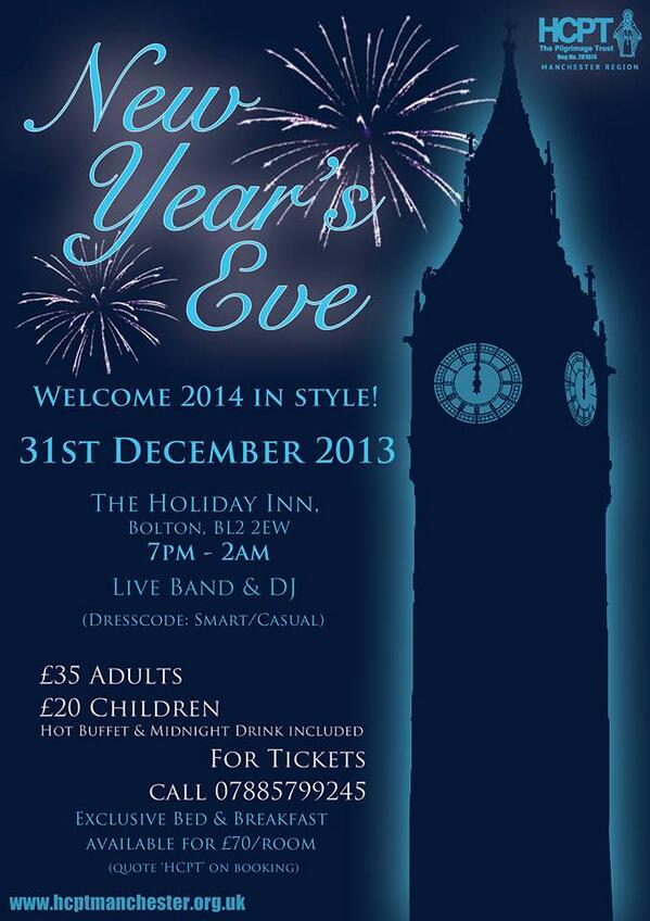SingeDuNord's tweet photo. @BoltonFM NYE bash  @hcpt_manchester. brilliant live band, food, dj. £35/20. #bolton #nye Deets on flyer! http://t.co/RZYibBucYh RT?