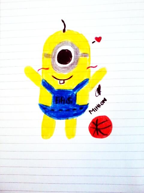 sts_julia's tweet photo. minions♥! Maap kalo jelek . :)  @Jibsky http://t.co/fEdRmgaESd