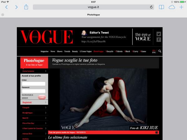 KIKIXUE's tweet photo. Red by KIKIXUE .@francasozzani @StreetersUSA http://t.co/iQPo16DIAk