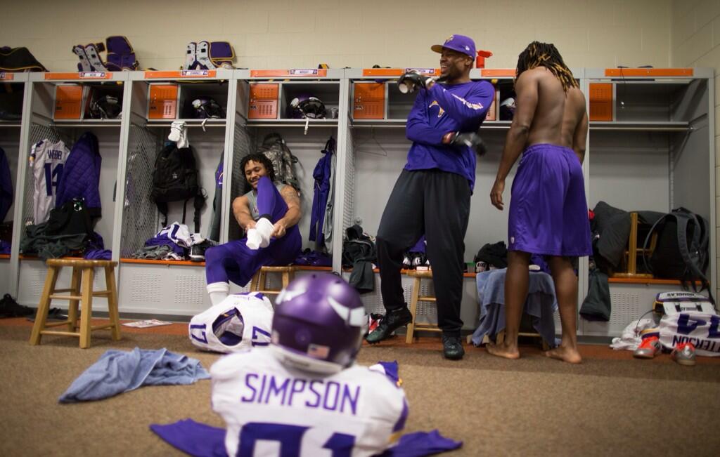 Minnesota Vikings on Twitter: "A look inside the #Vikings locker room. #BeatTheBengals http://t