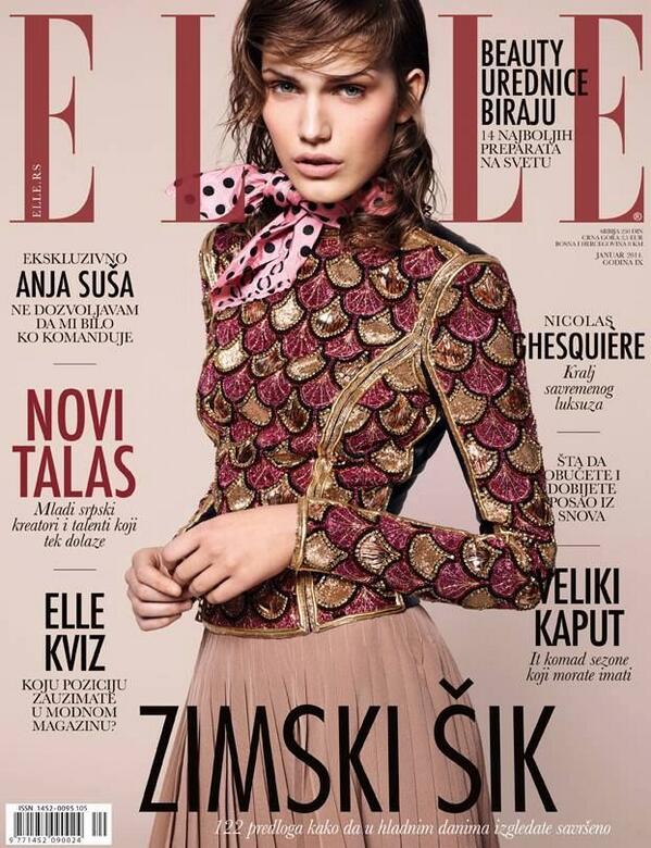 nicolasvillar12's tweet photo. Polish fashion model> Karolina Waz para @ELLE_Serbia Ene2014!! http://t.co/lWXfhLV3a3