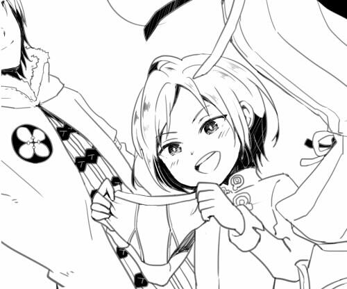 さっきのRT既存感あると思ったら、ギフトがパンツ持ってる絵だったらこないだ描いたわ・・・。 