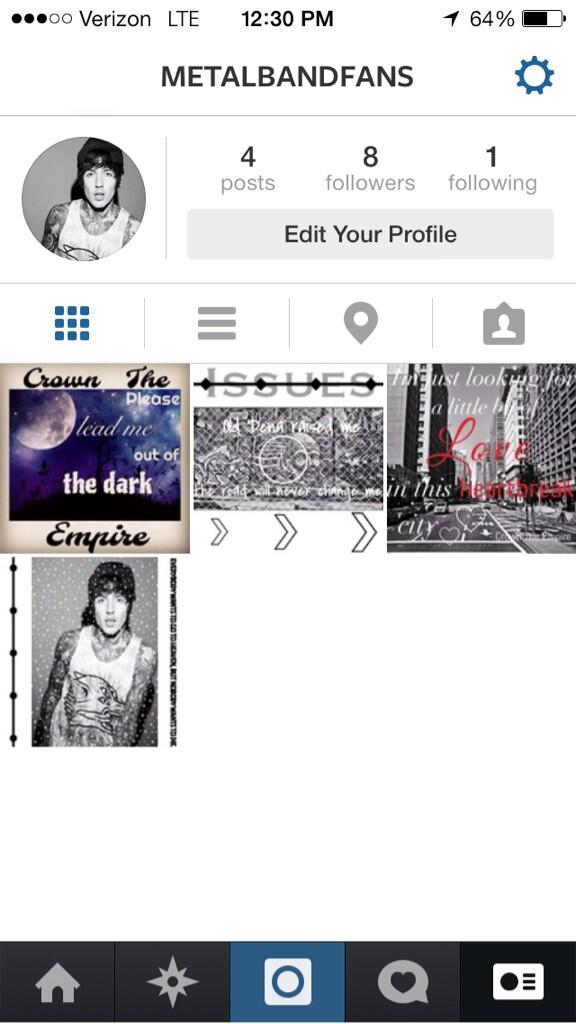 MetalBandFans's tweet photo. Follow us on Instagram! :) 😁 http://t.co/s5p8zSy2SE