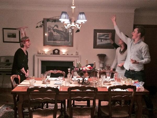 Kate_J_Wilson's tweet photo. Christmas-Thornton/Wilson style http://t.co/XUr5QiJvo0