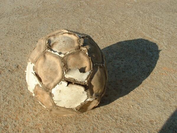 Si no has jugado nunca con un balón así no has tenido infancia