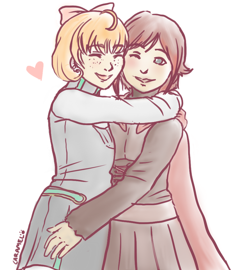 RWBYRoseDreamer's tweet photo. #PennyxRuby http://t.co/YN5WCvdyij