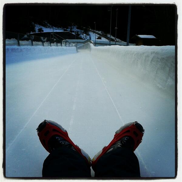 JanineFlock's tweet photo. trackwalk#igls# http://t.co/CD0K1Da0IM