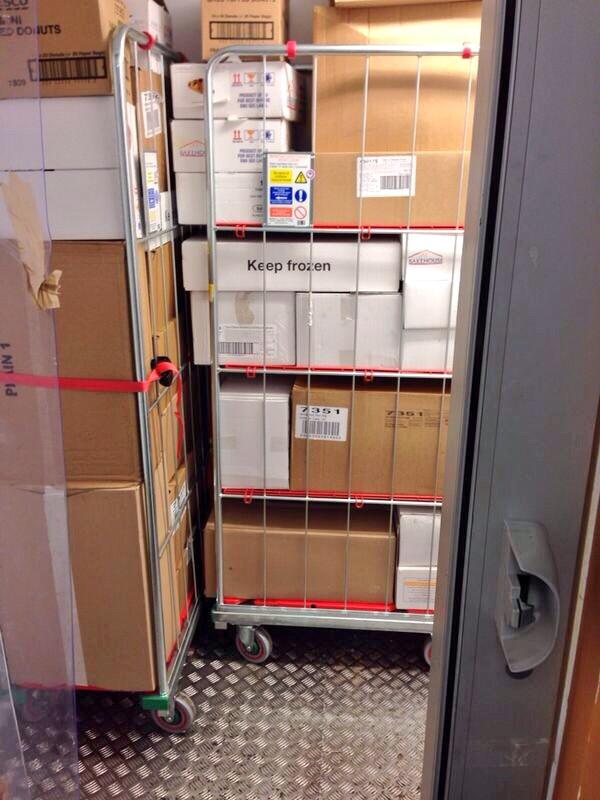 Frozen back up coming along nicely. Removed racking and caged. Wakefield forward! <a href="/stevemanning371/">Steven Manning</a> <a href="/jenhiggins10/">@jenhiggins10</a>