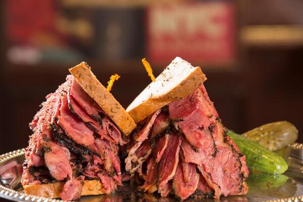 carnegiedeli's tweet photo. Visit the holiday windows at @Bergdorfs, then stroll over to @carnegiedeli for a luscious #pastrami sandwich. http://t.co/N5IEnTpjvs