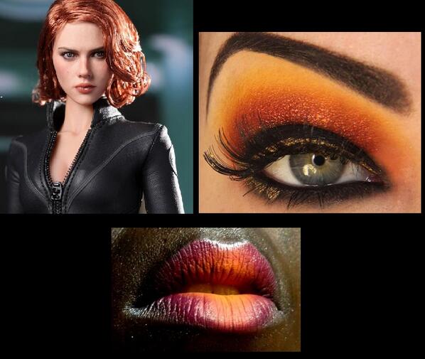 prueba Dempsey alondra Tutoriales Belleza on Twitter: "Black Widow, maquillaje inspirado en la Viuda  Negra, #losvengadores #marvel #maquillaje #superheroes  http://t.co/h4Lvf0Nd9w" / Twitter