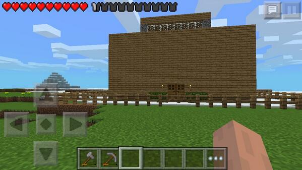 Haha this looks weak don't it? :( This is the beginning of my map and this is my house.
